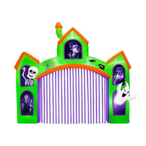 12 ft inflatable Halloween Haunted Archway
