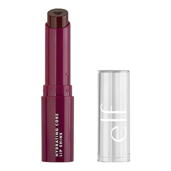 e.l.f. Hydrating Core Lip Shine, Lip Balm For A Sheer Tint Of Color & Soft Shine