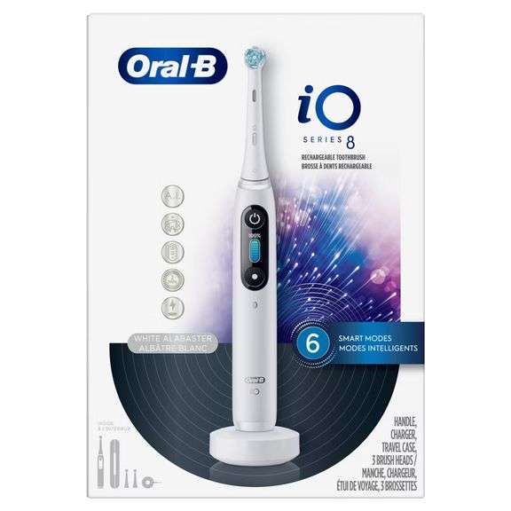 Oral-B iO Series 8 Electric Toothbrush with 3 Brush Heads