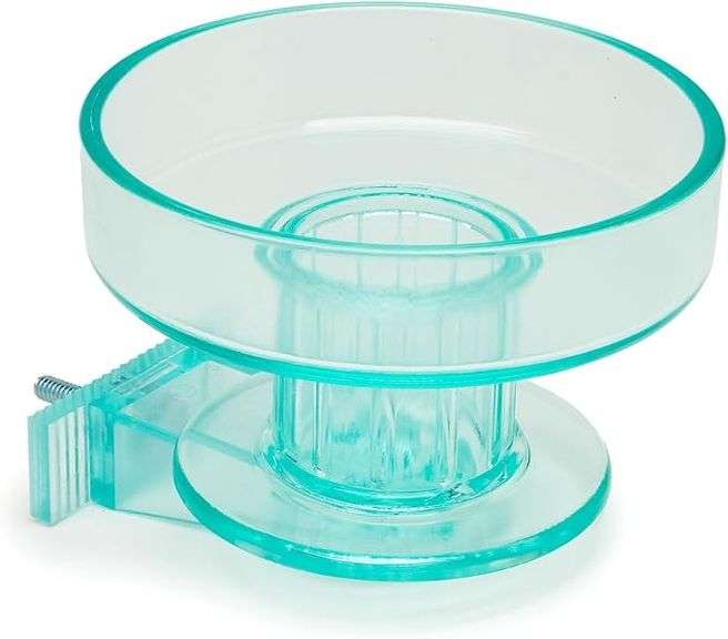 Lixit Quick Lock Bird Cage Bath for Lovebirds, Canaries, Finches, Parakeets, and Cockatiels