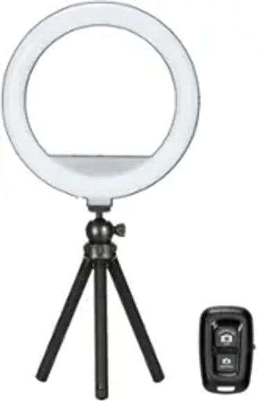 Sunpak - 12” Bi-Color Tabletop or Handheld Vlogging Kit with Bluetooth Remote