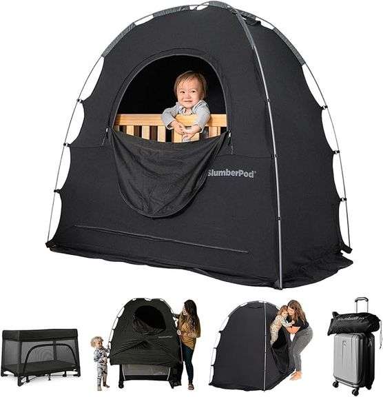 SlumberPod The Original Blackout Sleep Tent Travel Essential for Babies and Toddlers