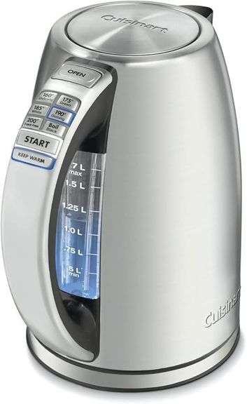 Cuisinart PerfecTemp 1.7-Liter Electric Kettle, Cordless Electric Tea Kettle, 1500W