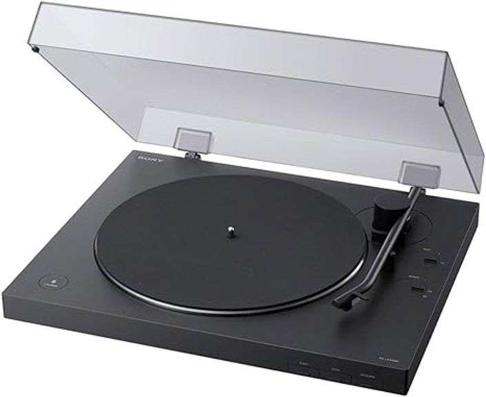 Sony PS-LX310BT Belt Drive Turntable: Fully Automatic Wireless Vinyl Record Player with Bluetooth an