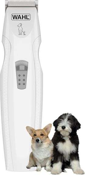 Wahl Yelp-Free Battery-Operated Dog Trimmer for Grooming – Ideal for Detail Trimming Face, Paws, & E