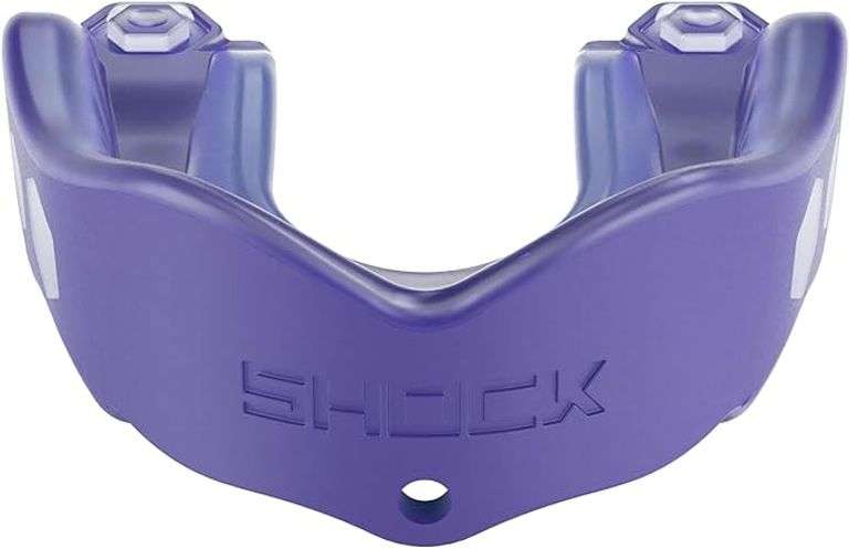 Shock Doctor Mouth Guard Sports, Hockey, Lacrosse, Baseball, Wrestling Moutguard, Gel Max Heavy Duty