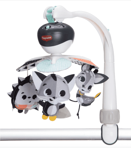 TINY LOVE MAGICAL TALES BLACK AND WHITE TAKE-ALONG MOBILE