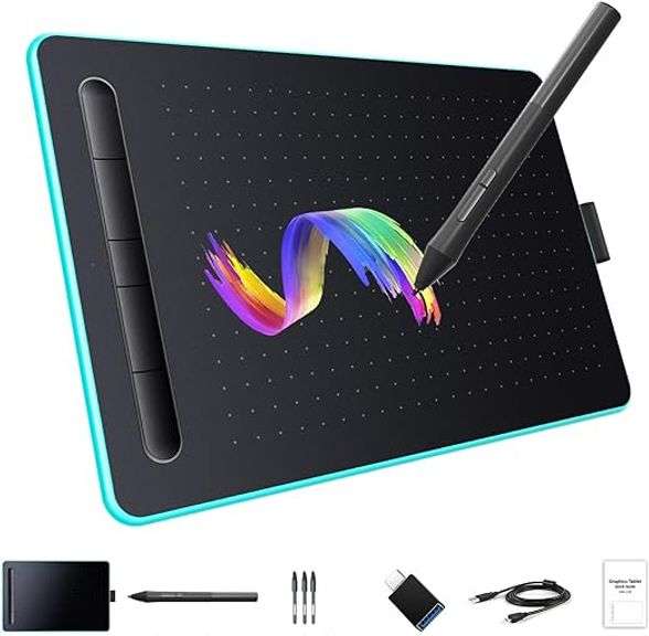 LetSketch Graphics Tablet 8,192 Levels of Pressure Sensitivity