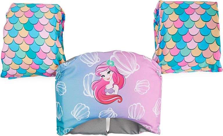 SwimWays The Little Mermaid Ariel Swim Trainer, US Coast Guard Approved Life Vest Kids Swim Vest