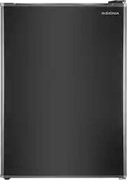 Insignia - 2.6 Cu. Ft. Mini Fridge - Black