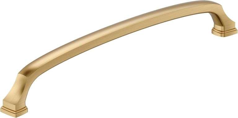 Amerock Revitalize 10-1/16 inch (256mm) Center-to-Center Champagne Bronze Cabinet Pull