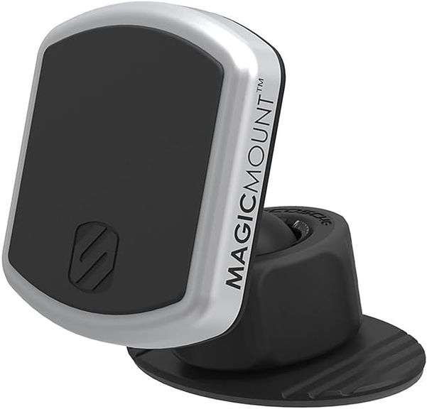 Scosche MPDB MagicMount Pro Magnetic Cell Phone Car Mount with Strong Magnets & 360° Adjustable Head