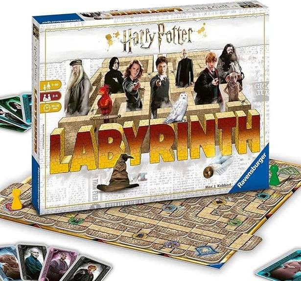 Ravensburger Harry Potter Labyrinth Board Game - A Strategic Maze Challenge for Family Nights - Grea