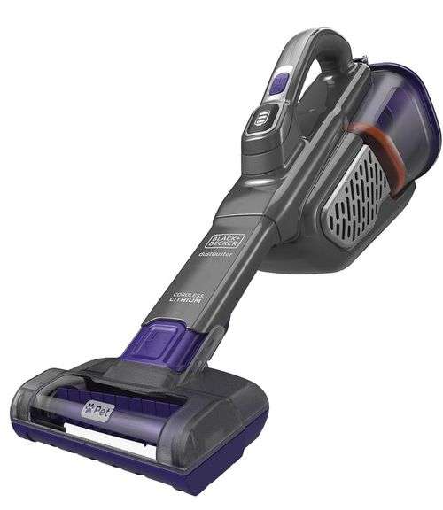 BLACK+DECKER dust buster Handheld Vacuum Cordless, Pet Hair Vacuum, Portable for Home and Car