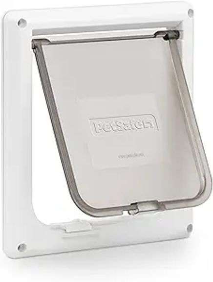 PetSafe Interior 2-Way Locking Cat Door - Allows Convenient Movement Between Rooms & Minimizes Scrat