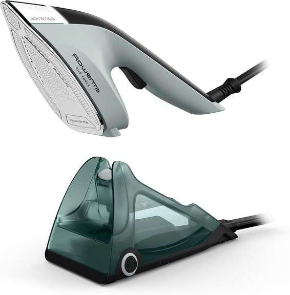 Rowenta 2-in-1 Duo Force Iron and Steamer for Clothes, 1700W Steam Iron, Stainless Steel Soleplate