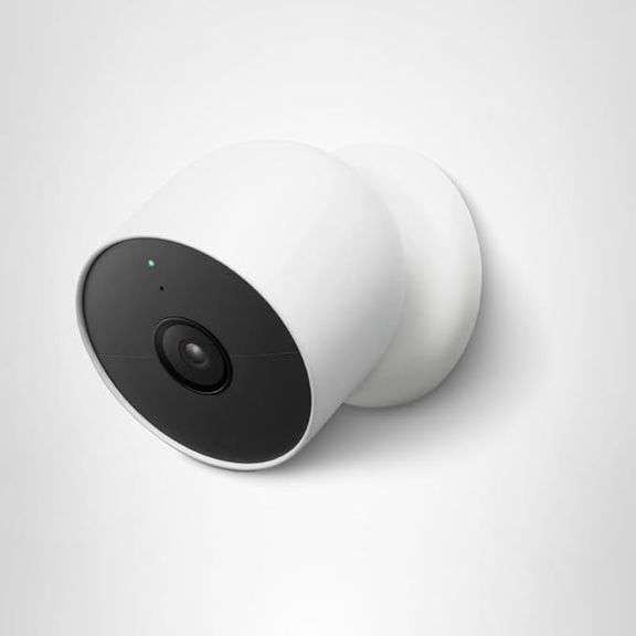 Google Nest Cam Outdoor or Indoor, Battery - 2nd Generation - 1 Pack