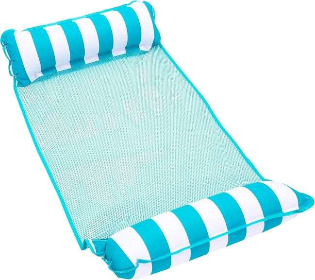 Aqua 4-in-1 Monterey Hammock Pool Float & Water Hammocks, 1-2-3-4 Multipacks – Multiple Colors/Style