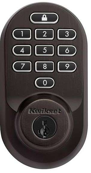Kwikset Halo Wi-Fi Smart Lock, Keyless Entry Door Deadbolt, Geofence Auto-Unlock, Grade AAA Certifie