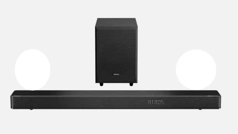 Hisense AX5125H 5.1.2Ch Sound Bar w/Wireless Subwoofer 500W