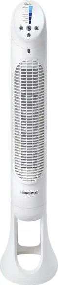 Honeywell - QuietSet 5-Speed Oscillating Tower Fan HYF260W - White