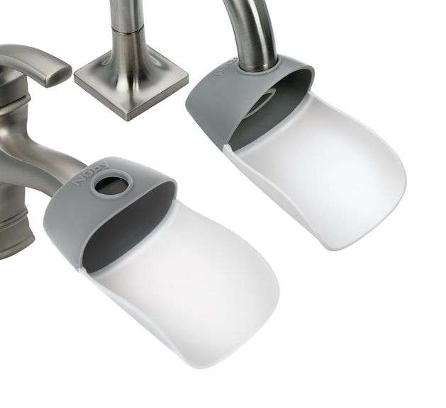 Nuby 2-in-1 Faucet Extenders for Toddlers - 2 Pack - Sink Extension for Bathroom or Kitchen - Helps 