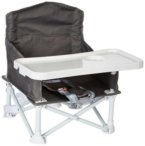 Regalo My Chair 2-in-1 Portable Travel Booster Seat & Activity Chair, Bonus Kit Includes, Oversized 