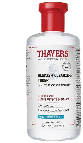Control the Zit-uation: Thayers Blemish Clearing 2% Salicylic Acid Toner + Rapid 10% Sulfur Acne Tre