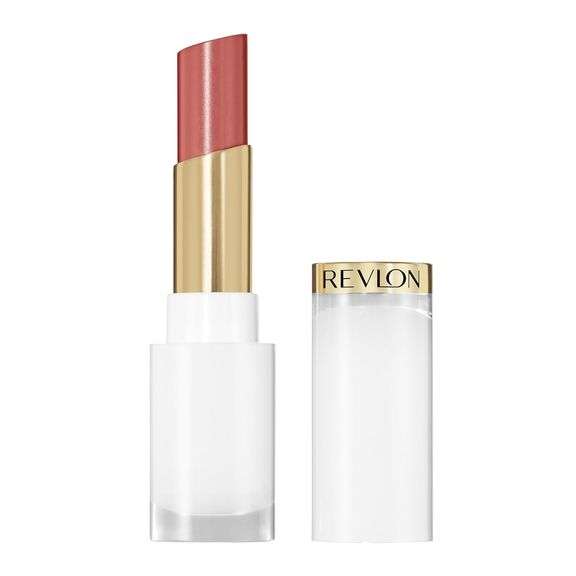 REVLON Super Lustrous Glass Shine Balm, Hydrating Tinted Lip Balm with Hyaluronic Acid, Aloe & Rose 