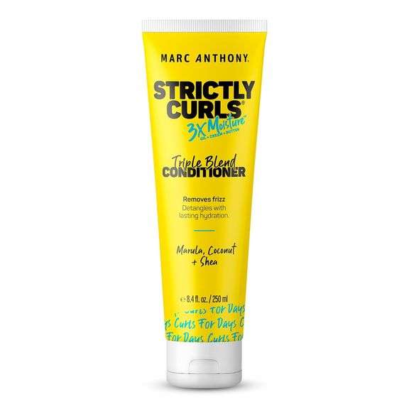 Marc Anthony Curly Hair Conditioner, Strictly Curls - 3x Moisture For Curl Defining & Enhancing - Sh