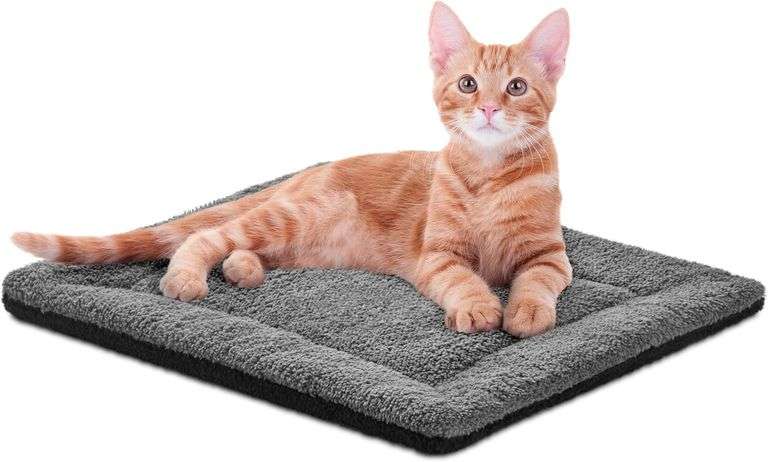 K&H PET PRODUCTS Self-Warming Cat Bed Pad, Self Heating Pad for Outdoor Cat Houses, Warming Mat for 