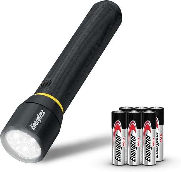 Energizer LED Flashlight Vision PRO, Ultra Bright 1000+ Lumens, IPX4 Water Resistant, Aircraft-Grade