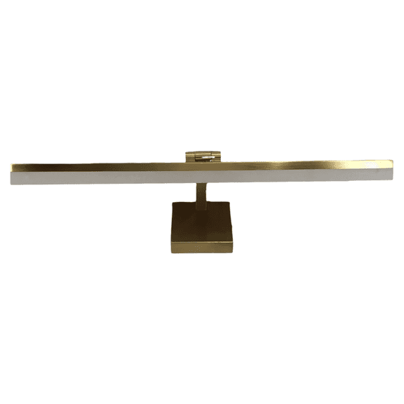 Faziyo Gold Bathroom Light Fixtures LED Vanity 4000K Wall Lighting Bar