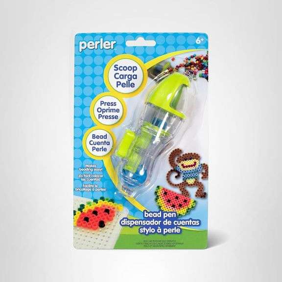 Perler Beads Pen Bead Dispenser Kid's Crafts, 1 pc, Lime Green