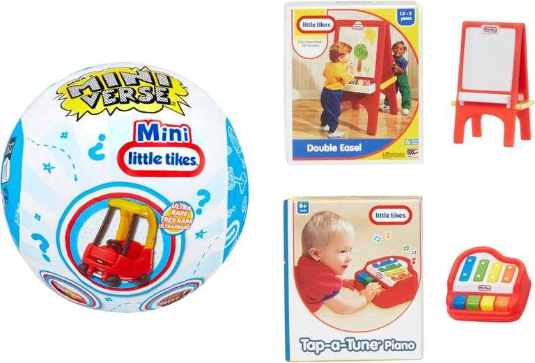 MGA's Miniverse Little Tikes® Minis Series 3- Two Little Tikes Minis in Each Pack, Blind Packaging D