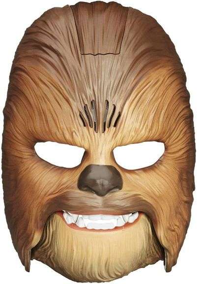 STAR WARS Movie Roaring Chewbacca Wookiee Sounds Mask, Funny GRAAAAWR Noises, Sound Effects, 5+ (Ama