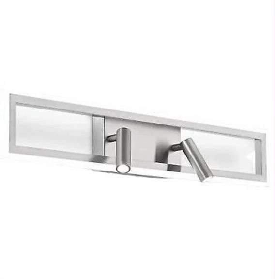 SOLFART Dimmable 32 Inch Modern Bathroom Light in black