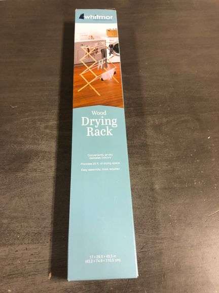 Whitmor Natural Wood Drying Rack