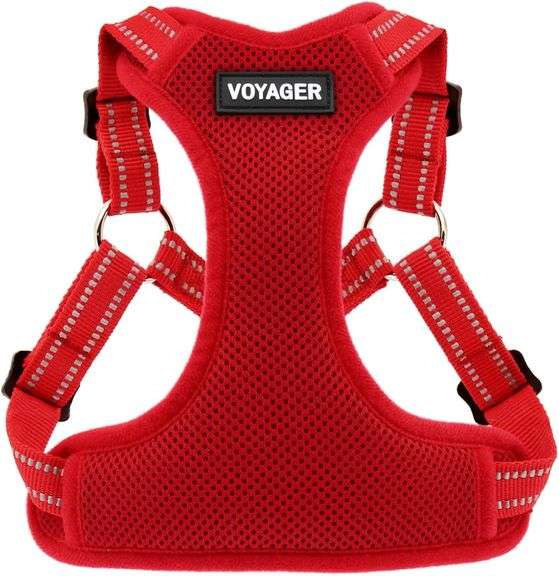 Best Pet Supplies Voyager Adjustable Dog Vest Harness Breathable No Pull Harness for Small, Medium, 