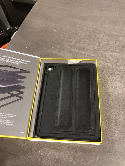 ZAGG Rugged Book iPad Case with Detachable Magnetic-Hinged Keyboard for iPad Air 3, iPad Pro 10.5" &