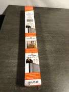 EasyBaby Retractable Baby Gate, 33" Tall, Extends up to 55'' Wide, Grey/Child Safety Baby Gates, Pet