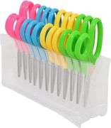 Westcott 14871 Kids Scissors with Antimicrobial Protection, 5-Inch Blunt, 12/Pack