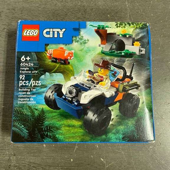 LEGO City Exploration Jungle Explorer ATV Red Panda Mission (60424) 92pcs