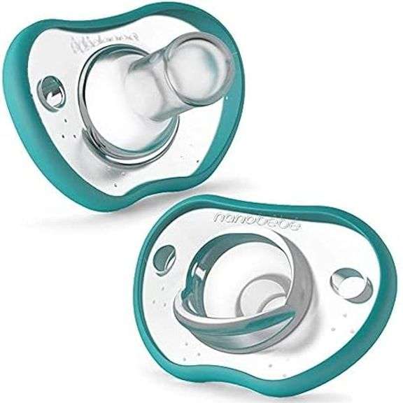 Pack of 1! Nanobebe Baby Pacifiers 0-3 Month - Orthodontic