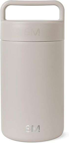 Simple Modern Food Jar for Hot Food | Reusable Stainless Steel 16oz | Almond Birch