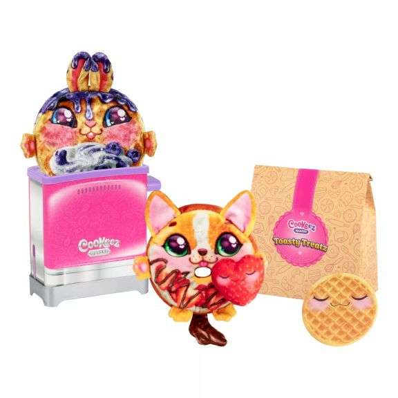 Cookeez Makery Toasty Treatz Toaster with Scented Plush