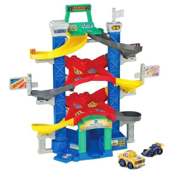 VTech Go! Go! Smart Wheels® Dueling Spinning Spirals Raceway™ - English Version, 1.5+ Years