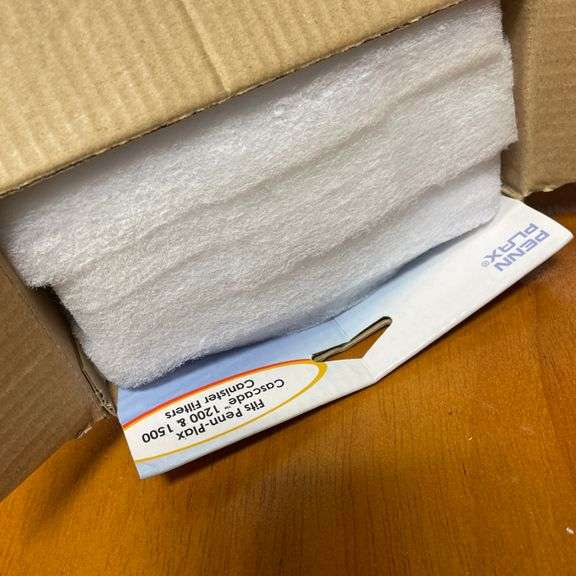 Penn Plax Cascade 1200/1500 GPH Floss Pads, 6-Pack