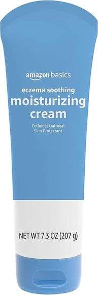 Amazon Basics Eczema Soothing Moisturizing Cream with Colloidal Oatmeal, 7.3 ounce (Pack of 1) (Prev
