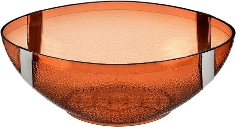 Amscan Multicolor Small Plastic Football Bowl (8 oz.)  1 Pc.